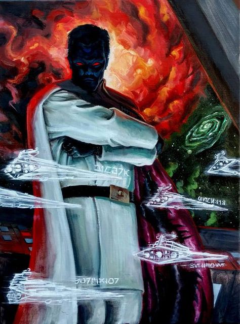 Grand Admiral thrawn Thrawn Star Wars, Chiss Ascendancy, Admiral Thrawn, Grand Admiral Thrawn, New Republic, Star Wars Books, Star Wars Characters Pictures, Star Wars Concept Art, Nice Ideas