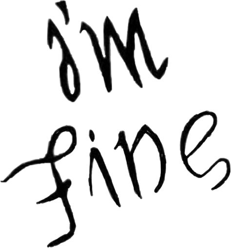 View full size Bts Sticker - I M Ok Save Me Tattoo Clipart  and download transparent clipart for free! Like it and pin it. Im Fine Save Me Tattoo, Save Me Tattoo, I'm Fine Save Me, Save Me Im Fine, Tattoo Clipart, Stag Tattoo, Kpop Tattoos, Bts Sticker, Me Tattoo