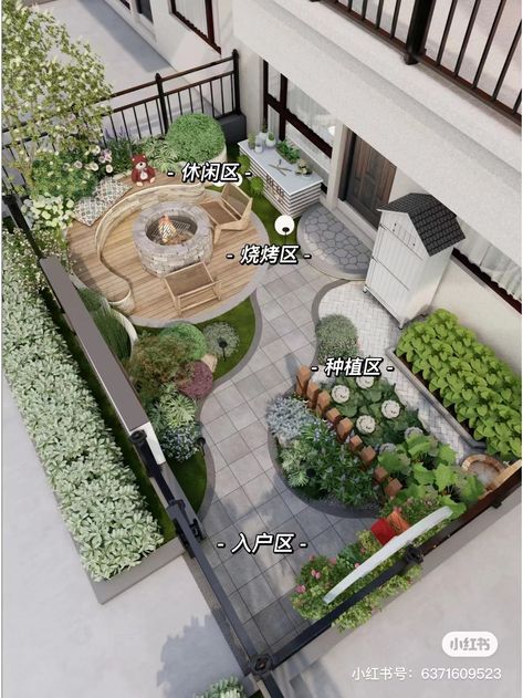 yard Layout Villa, Landscape Resort, Taman Mini, Roof Garden Design, Terrace Garden Design, Home Yard, Courtyard Design, Garden Planner, Garden Design Plans