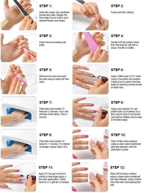 Do It Yourself Nails, Gel Nail Tutorial, Simpul Makrame, Gel Manicure At Home, Acrylic Nails At Home, Gel Nails At Home, Gel Acrylic Nails, Gel Nail Extensions, Diy Acrylic Nails