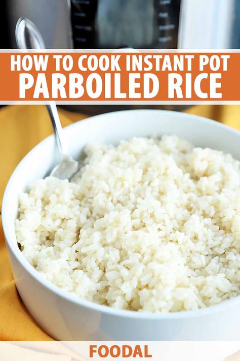 Jasmine Rice In Instant Pot, Cook Jasmine Rice, Instant Pot Jasmine Rice, Rice In Instant Pot, Rice In The Instant Pot, Brown Jasmine Rice, Jasmine Rice Recipes, White Rice Recipes, Parboiled Rice