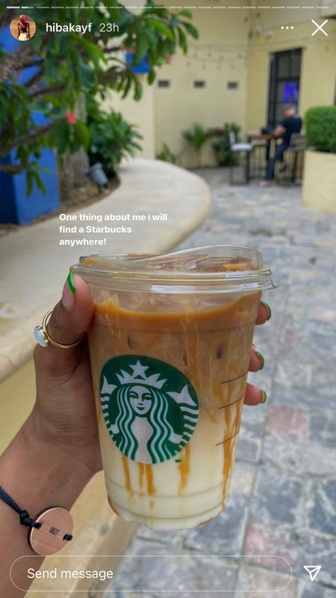 Starbucks Starbucks Story Instagram, Starbucks Aesthetic Instagram Story, Starbucks Story, Story Captions, Foods Aesthetic, Coffee Instagram Story, Short Captions, Starbucks Aesthetic, French Roast Coffee