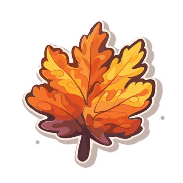 Cartoon Maple Leaf, Cartoon Autumn, Vector Leaf, Leaf Icon, Autumn Clipart, Leaf Clipart, Psd Background, Cartoon Clipart, Vector Trees