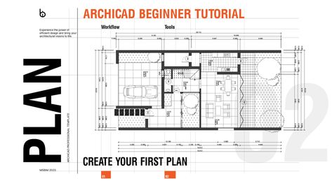 Archicad Template, Archicad Projects, Archicad Tutorials, House Plan Design, Landscape Design Drawings, First House, Design 2023, Village House, Village House Design