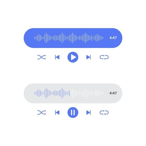 Vector audio wave sound player | Premium Vector #Freepik #vector #sound-spectrum #audio-spectrum #waveform #music-spectrum Music Spectrum, Audio Waves, Audio Spectrum, Army Reserve, Audio Video, Premium Vector, Graphic Resources, Cd, Sound