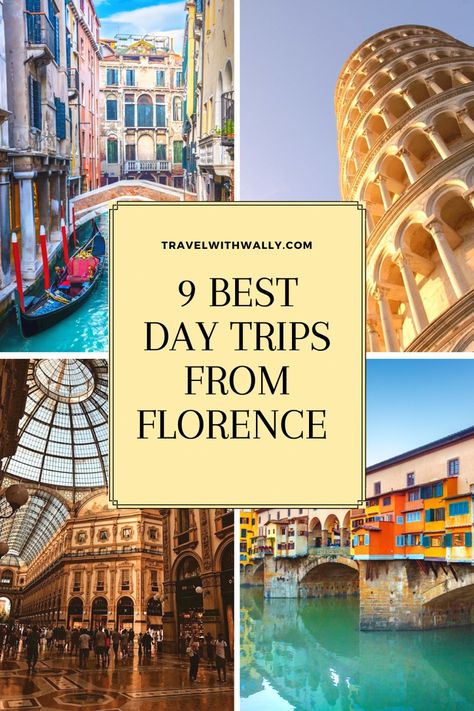 Find the 9 best day trips from Florence, Italy. Venice, Pisa, Milan, Arezzo, and more Day Trips From Florence Italy, Day Trips From Florence, Travelling Italy, Florence Travel Guide, Italy Trip Planning, Italy Holiday, Florence Italy Travel, Travelling Europe, Europe 2024