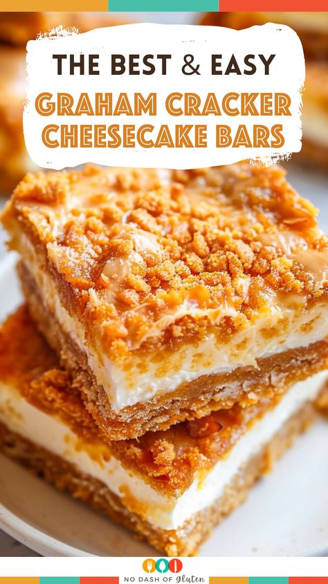 Graham Cracker Cheesecake Bars Cream Cheese And Graham Cracker Dessert, Graham Cracker Uses, What To Do With Graham Crackers, Desserts Made With Graham Crackers, Graham Wafer Squares, Recipes With Graham Cracker Crumbs, Gram Cracker Crust Desserts No Bake, Graham Cracker Recipes Desserts Simple, Gram Cracker Desserts