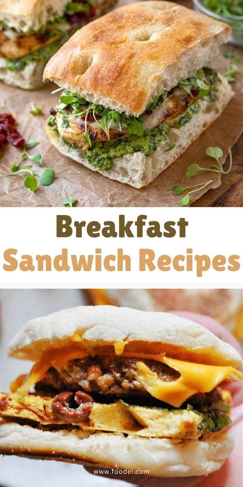 Upgrade your breakfast with these mouthwatering Breakfast Sandwich Recipes! 🍳🥯 Whether you’re craving a hearty egg sandwich or something light with avocado, these recipes will fuel your day with flavor and freshness. 🌿 #DeliciousBreakfast #BreakfastIdeas #HealthySandwiches #MorningMeals #QuickRecipes Fancy Breakfast Sandwich, Breakfast Egg Sandwich, Easy Breakfast Sandwich, Egg Sandwich Recipe, Egg Sandwich Breakfast, Fancy Breakfast, Breakfast Sandwich Recipes, Egg Sandwich, Tasty Breakfast