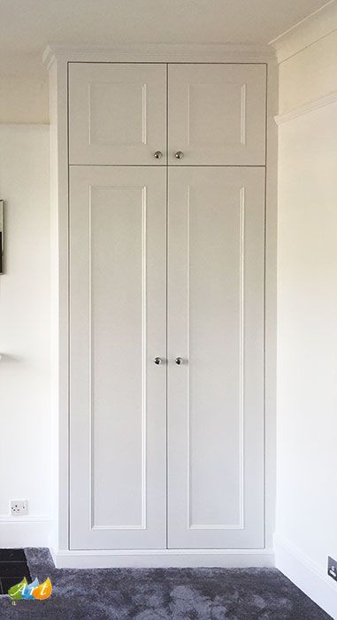 Victorian style fitted wardrobe Bedroom Alcove, Alcove Wardrobe, Fitted Wardrobes Bedroom, Fitted Wardrobe, Bedroom Built In Wardrobe, Bedroom Cupboards, Victorian Bedroom, Fitted Bedrooms, Built In Cupboards