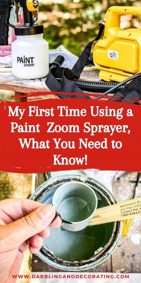 Have you ever thought about using a paint sprayer for your home painting projects? This was my first time and here's what you need to know! #paintsprayer #painting #paintingproject #spraypainting #spraypaint #DIYproject #DIY #diydecor #paint #homeprojects Paint Sprayer Reviews, Outdoor Herb Garden, Using A Paint Sprayer, House Trim, Home Painting, Paint Colors Benjamin Moore, Benjamin Moore Paint, Paint Sprayer, Beach Crafts