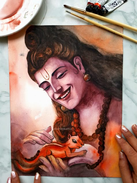 Watercolor Portrait| Shri Ram | artbykamia Shri Ram Portrait, Ram Painting Lord, Shree Ram Art Painting, Shree Ramji Painting, Shri Krishna Painting On Canvas, Shri Ram Watercolor Painting, Ram Bhagwan Painting, Shri Ram Painting On Canvas, Ram Sita Water Colour Painting