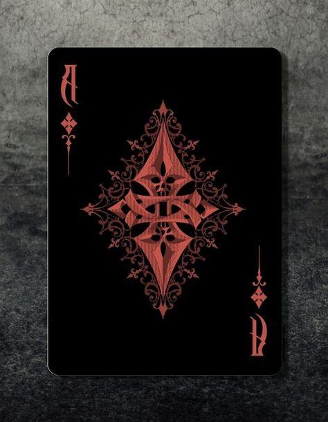 Ace Card Design, Playing Card Tattoos, Card Tattoo Designs, Ace Card, Playing Cards Art, Playing Cards Design, Ace Of Diamonds, 카드 디자인, Card Tattoo