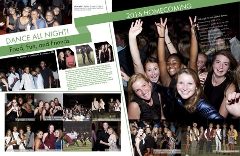 School Dance Yearbook Spreads, Homecoming Dance Yearbook Spreads, Homecoming Court Yearbook Spreads, Prom Yearbook Spread, Homecoming Yearbook Spreads, Teaching Yearbook, Yearbook Class, Yearbook Spreads, Homecoming Court