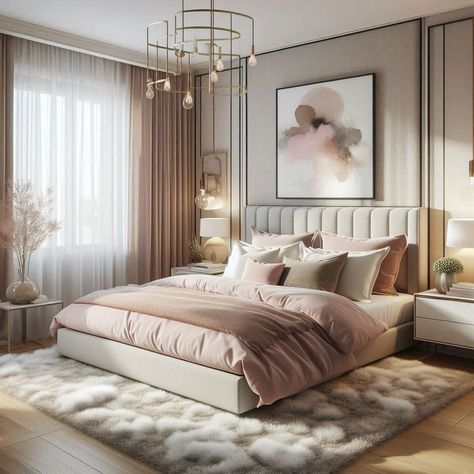 #homesweethome #instahome #interiorstyling #homeinspo #interiordesigner #london #homestyle #homedecor #inspiration #canda #homedesign Girly Adult Bedroom, Pink Apartment, Hotel Bedroom Design, Oversized Chair Living Room, Girls Room Design, Simple Bedroom Design, Girly Decor, Hello December, Girly Room