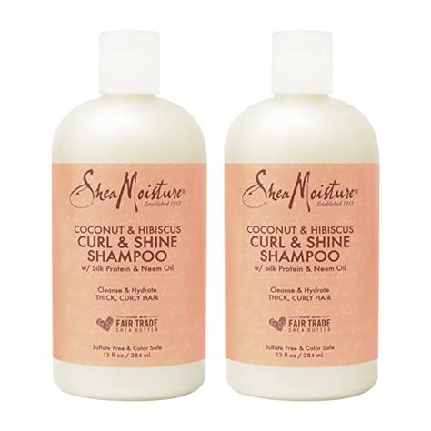 Canaes's Amazon Page Sheamoisture Shampoo, Coconut Shampoo And Conditioner, Shampoo For Wavy Hair, Shea Moisture Shampoo, Curl Enhancing Shampoo, Conditioner For Curly Hair, Silicone Free Shampoo, Coconut Shampoo, Natural Hair Shampoo