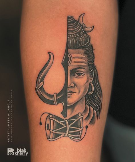 #shiva #mahadev #tattoo #tattooartistmagazine #god #fashion Mahadev Hand Tattoo, God Shiva Tattoo Design, Long Cover Up Tattoos, Mahadev Face Tattoo, Sivan Tattoo Designs, Shiv Tattoo For Men, Shiva Tattoo Design For Men, Mahadev Tattoo Designs For Men, Mahadev Tattoo Designs