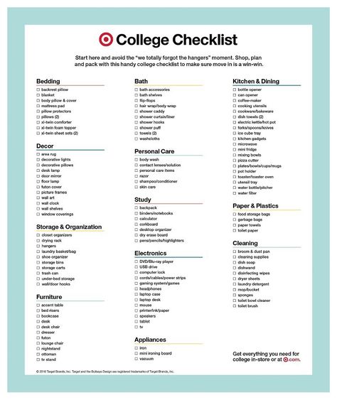 College Dorm List, Dorm Packing, College Dorm Checklist, Dorm Room Checklist, Dorm Checklist, College Necessities, College Packing Lists, College Checklist, Room Checklist