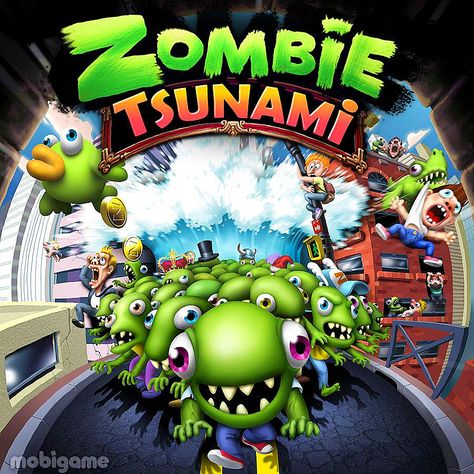 Zombie Tsunami, Zombie Humor, Gaming Tips, Game Cheats, Ios Games, Game Master, Brain Waves, Manga Anime One Piece, Kim Taehyung Wallpaper