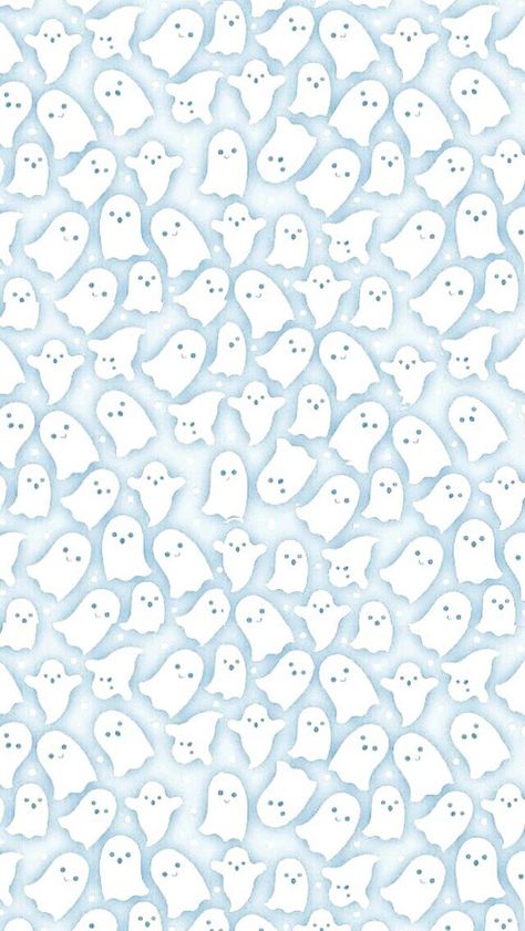 Blue Ghost Wallpaper, Ghost Wallpaper, Blue Ghost, Cute Text, Ghost Drawing, Halloween Wallpaper Cute, Ghost Images, Ghost White, Color Celeste