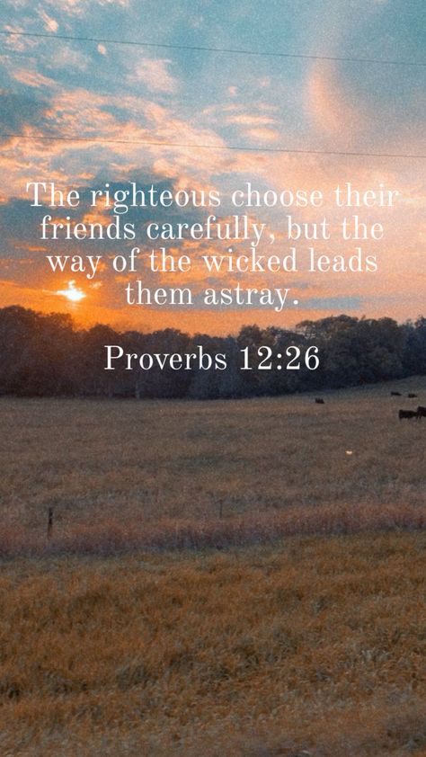 #bibleverseoftheday Proverbs 12:26 Proverbs 26, Proverbs 12, Bible Facts, God Loves Me, Verse Of The Day, Scripture Quotes, Spiritual Quotes, Holy Spirit, Proverbs