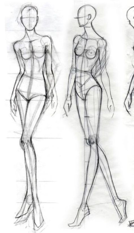 Fashion Model Reference Drawing, Figoor Model, Anatomy Models Drawing, Fashion Anatomy Sketches, Fashion Figure Sketching, Fashion Pose Reference Figure Drawing, Drawing Models Poses Sketch, How To Draw A Model Fashion Sketches, Fashion Drawing Reference