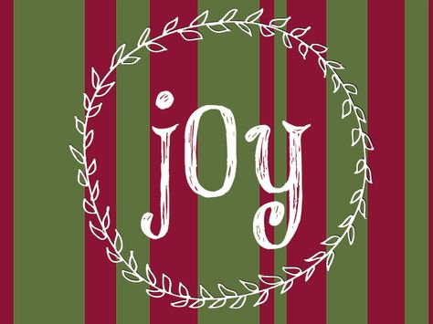 Joy, Joy, Joy Homemade Christmas Decorations, Christmas Words, Green Christmas Tree, Printable Decor, Merry Little Christmas, Green Christmas, Christmas Carol, Holly Jolly, Homemade Christmas