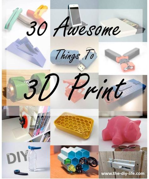 Quick 3d Printing Ideas, 3d Printer Cricut Projects, 3d Printing Crafts, Easy 3d Printer Projects, 3d Printer Projects To Sell, Things To Make On A 3d Printer, Three D Printer Ideas, Resin Printer Ideas, Popular 3d Prints