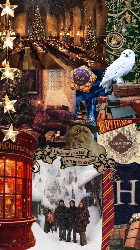 Harry Potter Christmas Christmas Tree Harry Potter Theme, Harry Potter Bird Cage, Harry Potter Christmas Lockscreen, Harry Potter Wallpaper Christmas, Harry Potter Christmas Wallpaper Iphone, Christmas Harry Potter Aesthetic, Harry Potter Christmas Art, Harry Potter Winter Aesthetic, Christmas Wallpaper Harry Potter