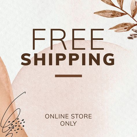 Free shipping watercolor Memphis patterned social template vector | premium image by rawpixel.com / Adj Free Shipping Poster Design, Free Shipping Image, Free Shipping Banner, Free Shipping Graphic, Logo Online Shop, Photo Note Cards, Instagram Projects, Memphis Pattern, Social Templates