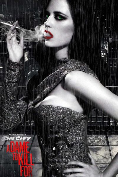 Eva Green in Sin City 2 Sin City 2, Juno Temple, Ray Liotta, Jaime King, Mickey Rourke, Jamie Chung, Joseph Gordon Levitt, Green Pictures, Frank Miller