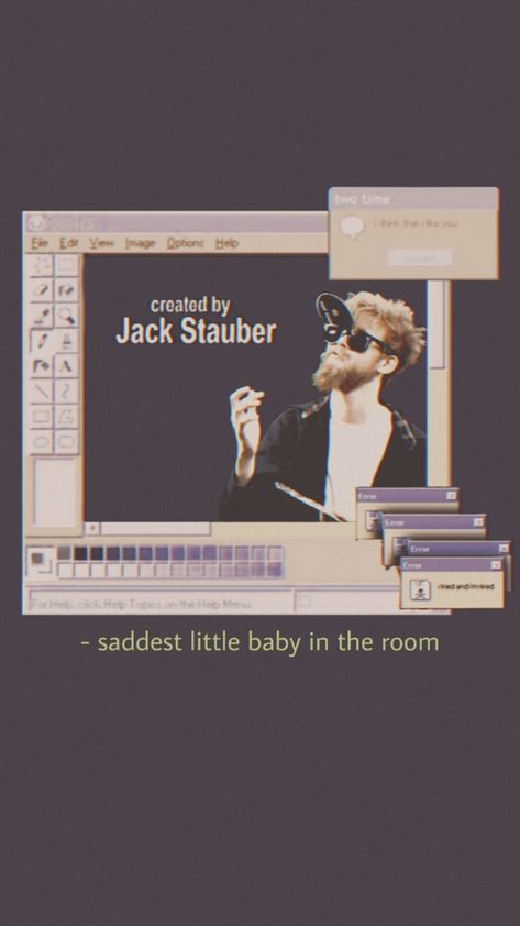 Jack Stauber Wallpaper, The Music Man, Cocoppa Wallpaper, Dreamcore Weirdcore, Leo Dicaprio, Jack And Jack, Ryan Reynolds, Indie Music, Music Tv