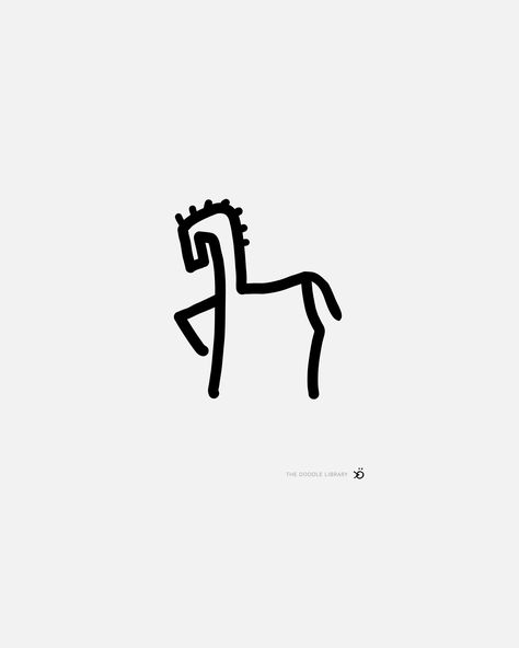 Horse, simple line drawing based on Etruscan sculpture Easy Horse Tattoo, Horse Drawings Simple, Etruscan Art Drawing, Horse Line Drawing Tattoo, Stick Horse Drawing, Horse Tattoo Design Simple, Reining Horse Tattoo, Horse Simple Tattoo, Horse Simple Drawing