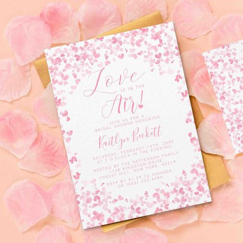 Watercolor Love, Valentine's Day Party, Party Stationery, Holiday Party Invitations, Invitation Baby Shower, Valentines Day Weddings, Love Hearts, Valentines Day Party, Bridal Shower Theme