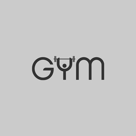 Gym. Logo Intelligent, Pt Logo, Logos Gym, Typographie Logo, Logo Fitness, Typography Design Inspiration, Typographic Logo Design, Pisces Tattoos, Inspiration Logo Design