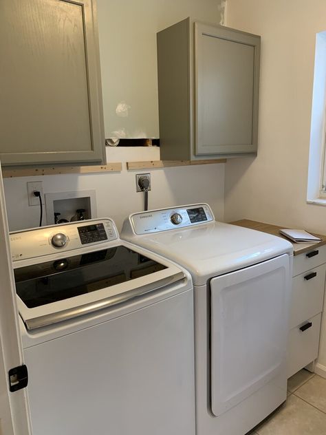 Industrial Laundry Room, Laundry Room Plumbing, Laundry Room Drying, Hidden Laundry Rooms, Industrial Laundry, Hidden Laundry, Small Laundry Room Makeover, Garage Laundry, Basement Laundry Room