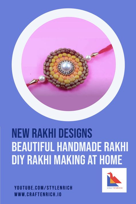 Rakhi Making For Kids Competition, Eco Friendly Rakhi Ideas, Rakhi Competition Ideas, Rakhi Designs Handmade Unique For Competition, How To Make Rakhi, Handmade Rakhi Designs, Competitions For Kids, Rakhi Making, Diy Classroom Decorations