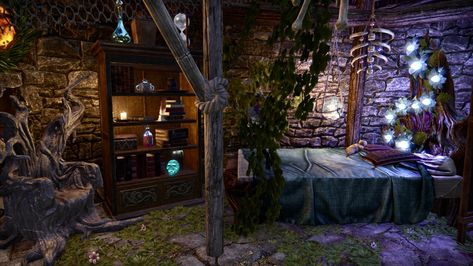 Eso Houses, Eso Housing, Housing Ideas, Elder Scrolls Online, Cottage Home, Elder Scrolls, Large Homes, Cottage Homes, Hand Built