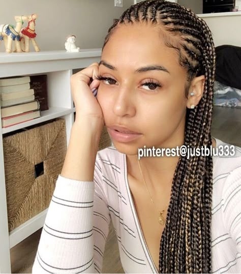 #braids Blonde Box Braids, Braided Styles, Box Braids Styling, Braids Locs, Fulani Braids, Girl Braids, Girls Braids, Braids For Black, Cornrow