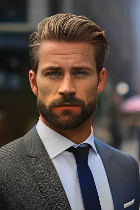 The Sleek Stubble Effortless Masculine Charm Corporate Beard, Professional Beard Styles, Beard Neckline, Tapered Beard, Short Boxed Beard, Shaved Head With Beard, Beard Line, Professional Beard, Stubble Beard