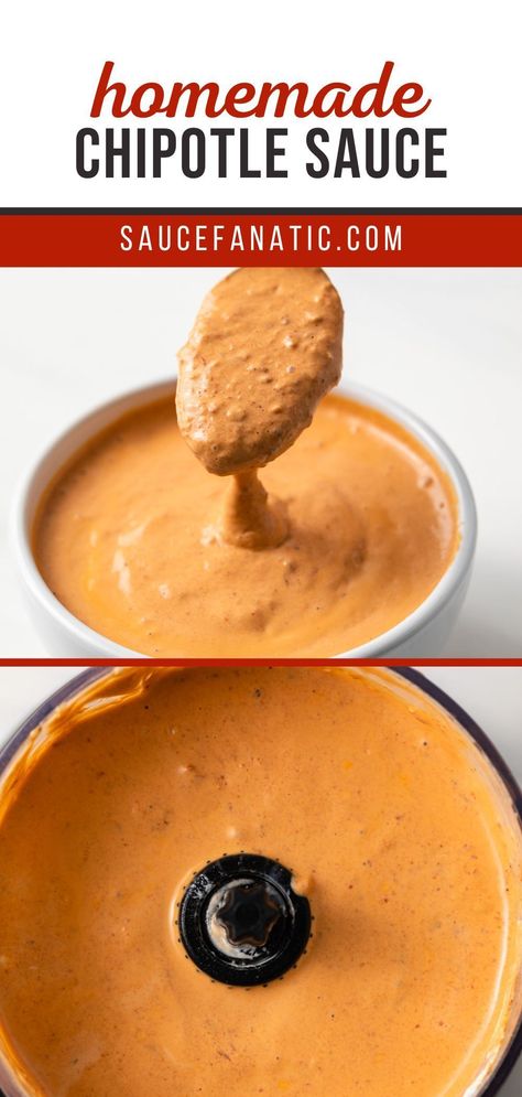 Chipotle Enchilada Sauce Creamy, Ancho Chipotle Sauce, Homemade Chipotle Sauce, Chipotle Dipping Sauce, Chipotle Sauce Recipe, Mexican Sauce Recipes, Spicy Sauces, Burrito Sauce, Mexican Sauces