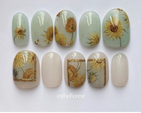 Oil Painting Nail Art, Nail Designs Tutorial, Vintage Nails, Beauty Nails Design, Stylish Nails Designs, Gem Nails, Pretty Nail Art, Nail Jewelry, Elegant Nails