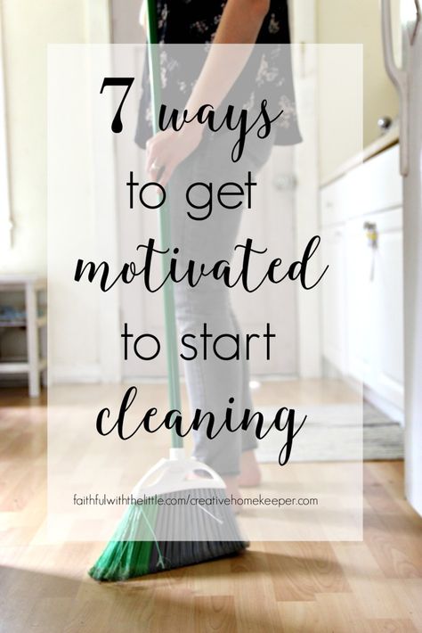 Ways To Get Motivated, Daily Cleaning Routine, Cleaning Inspiration, Routine Tips, Cleaner Recipes, Start Cleaning, Deep Cleaning Tips, Cleaning Motivation, Get Motivated