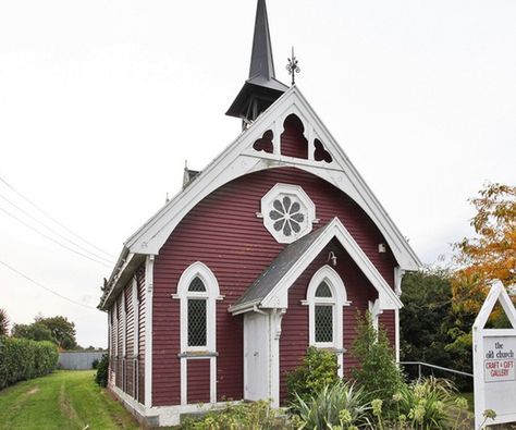 Beautiful French Doors, Central Otago, Old Abandoned Buildings, New Zealand Houses, Rest House, Luxury Lodge, House Beds, Old Churches, Luxury Accommodation