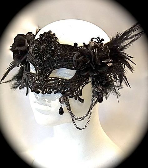 Masquerade Mask Full Face, Maskerade Mask, Gothic Masquerade, White Masquerade Mask, Mascarade Party, Mask Masquerade Ball, Masquerade Mask Black, Raven Mask, Gothic Mask