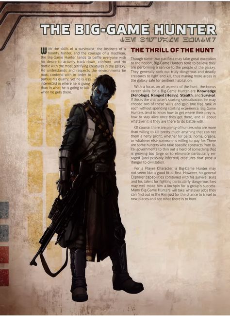 Big-Game Hunter (Star Wars: Enter the Unknown) Hunter Star Wars, Big Game Hunter, Order 66, Star Wars Concept Art, Star Wars Rpg, Star Wars Images, Star Wars Pictures, Bounty Hunter, Star Wars Characters