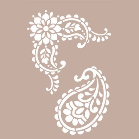 Paisley Drawing, Free Stencils Printables Templates, Paisley Stencil, Stencils Printables Templates, Iphone Wallpaper Bright, Lily Flower Tattoos, Free Stencils Printables, Paisley Embroidery, Stencil Decor