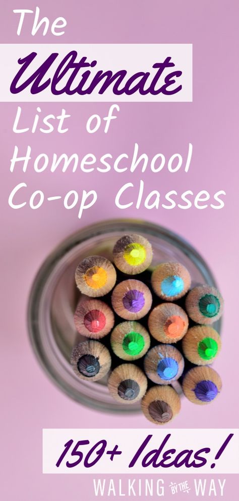 Co Op Ideas Homeschool, Homeschool Coop Class Ideas Elementary, Homeschool Class Ideas, Enrichment Class Ideas, Microschool Ideas, Summer Writing Activity, Homeschool Electives, Homeschool Coop, How To Homeschool