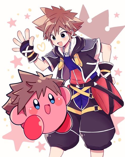 Kirby Nintendo, Nintendo Super Smash Bros, Kingdom Hearts Art, Kid Icarus, Nintendo Switch Accessories, Nintendo Characters, Smash Brothers, Super Smash Brothers, Love Gif