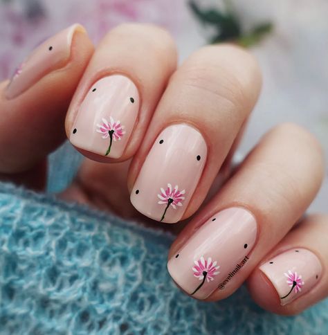 nails, nail designs, spring, spring nail designs, botanical nail dasigns, fruit nail designs, 70s nail designs, nail ideas, Botanical Nail Art, Country Core, Pedicure Designs Toenails, Elegant Nail Art, Nail Techniques, Cute Simple Nails, Lace Nails, Subtle Nails, Cute Spring Nails