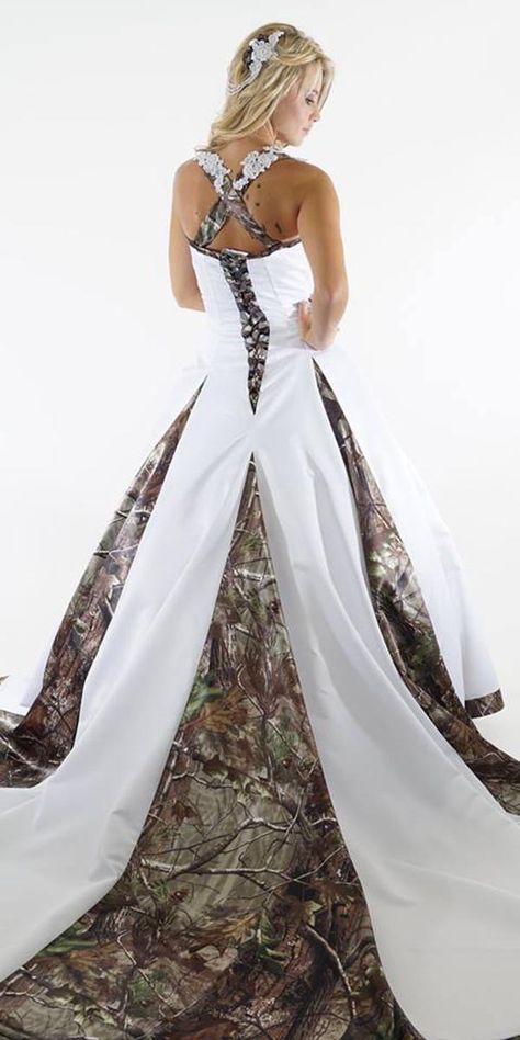 Camo Wedding Dress